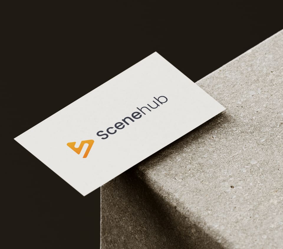 SceneHub concept 2 application mockup alternate
