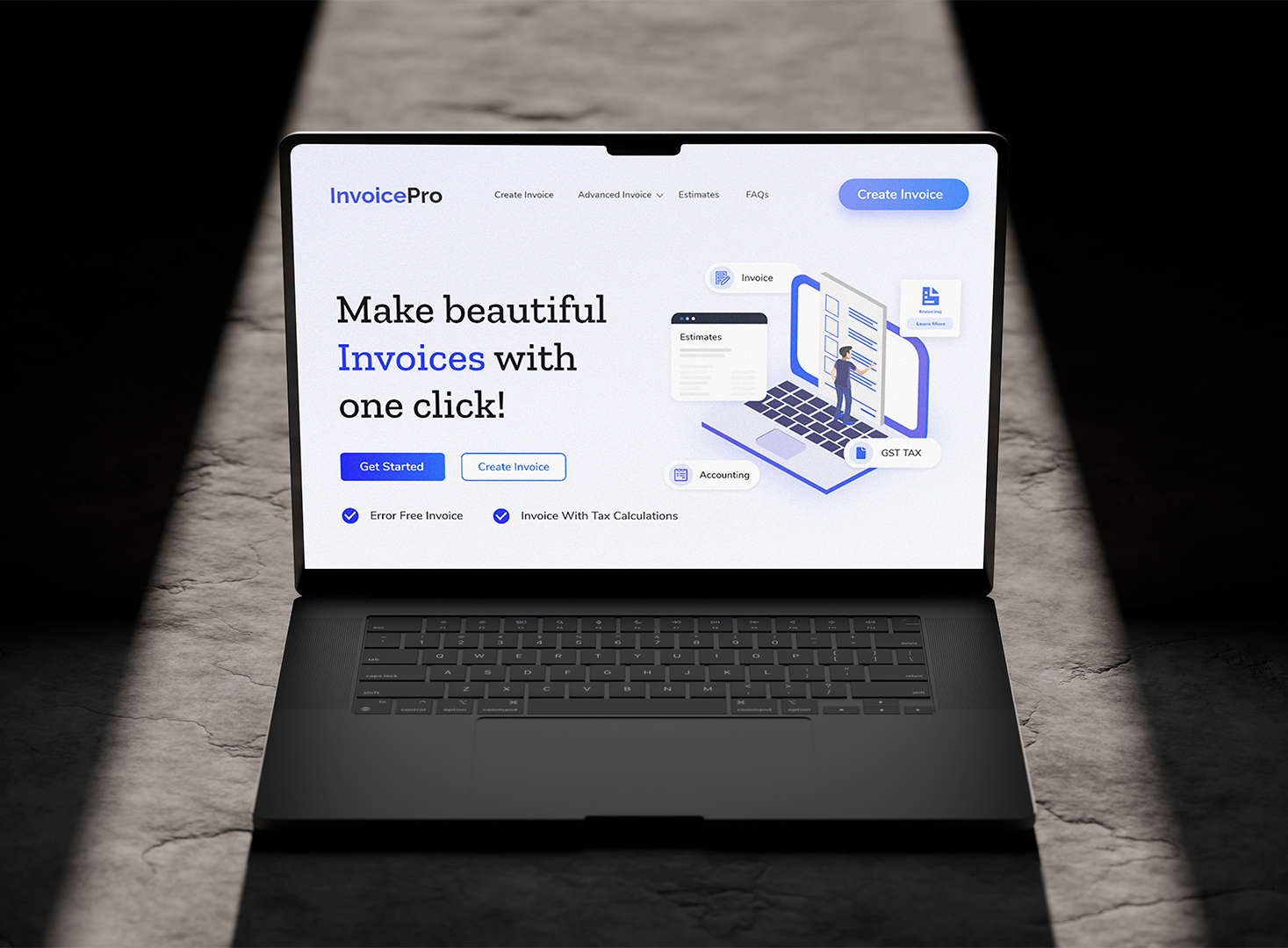 Invoice Creator | Web Design